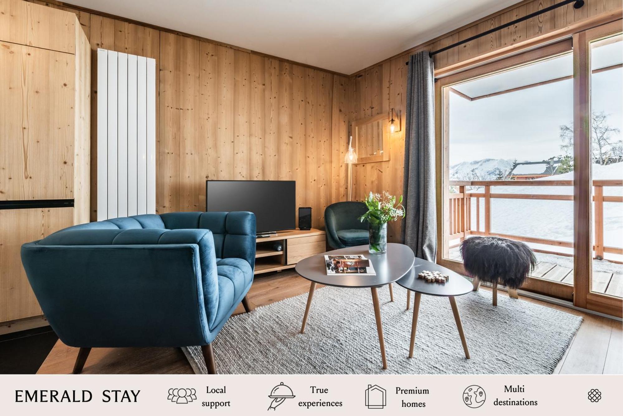 Residence Hameau De Clotaire Alpe D'Huez - By Emerald Stay Exterior foto