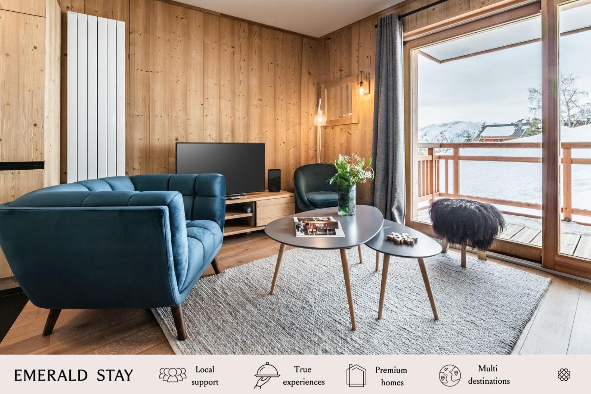 Residence Hameau De Clotaire Alpe D'Huez - By Emerald Stay Exterior foto